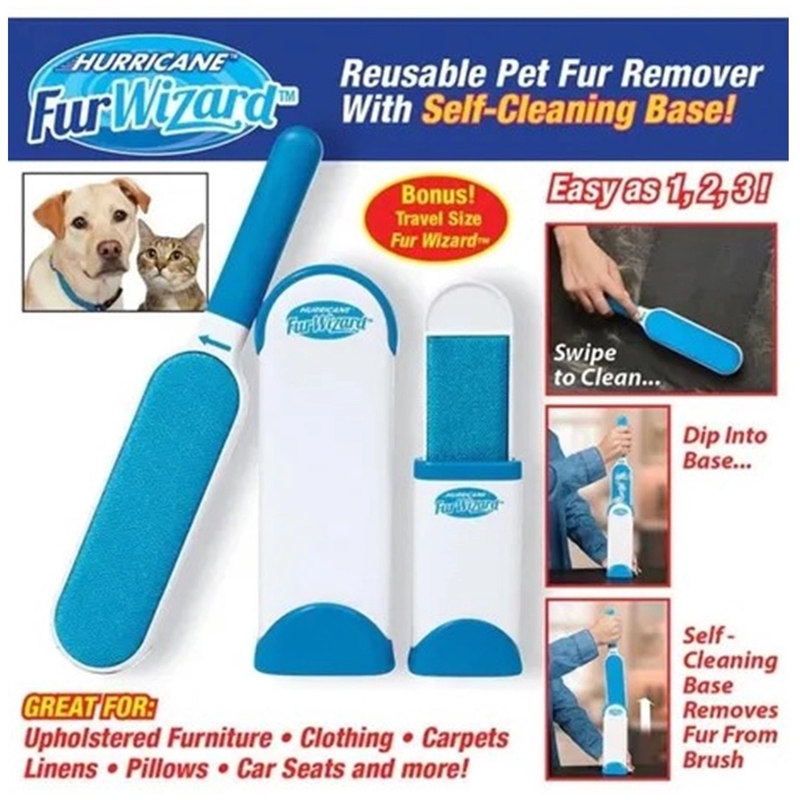 Kit Removedor de Pêlos - Gatos Cachorros