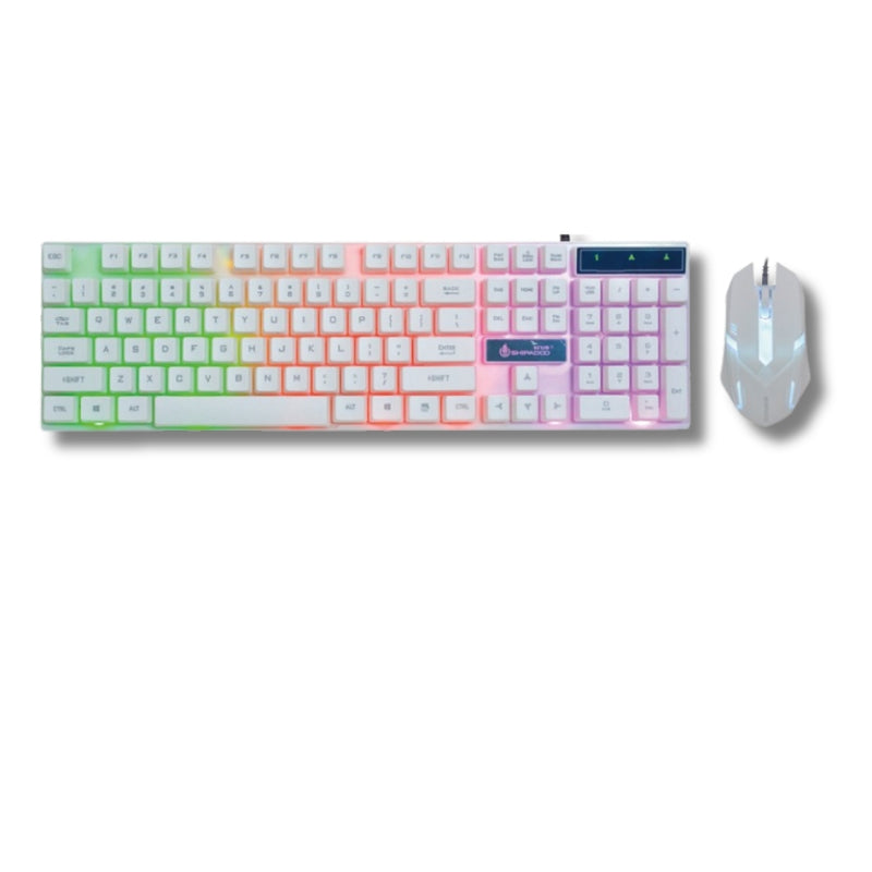 KIT Gamer - Teclado + Mouse LED RGB Master D280