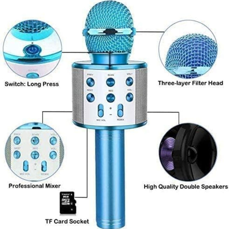 Microfone Bluteooth usb portatil